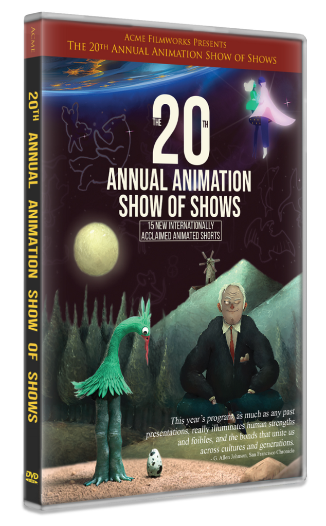 The 20th Annual Animation Show of Shows DVD For Donation